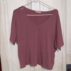 V neck crop top